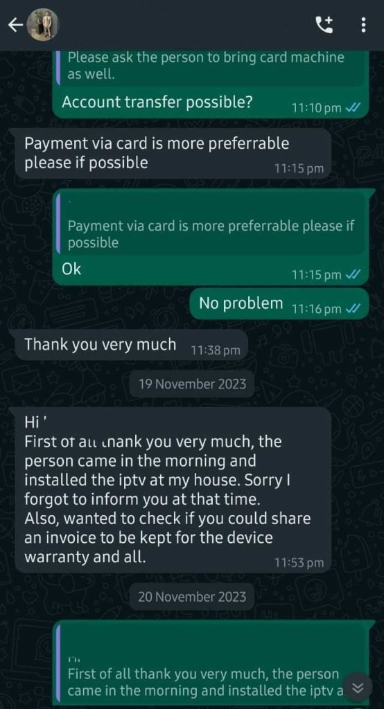 What Our Customers Are Saying about IPTV Oman